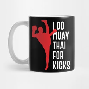 Funny Muay Thai Boxen Design and Kampfpsort MMA Kickboxing Mug